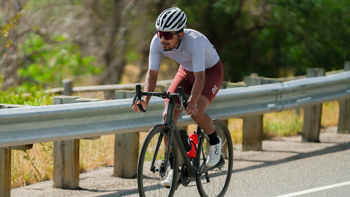 Cyclist Riding Outdoor On The Road On A Sunny Day Improving Ftp