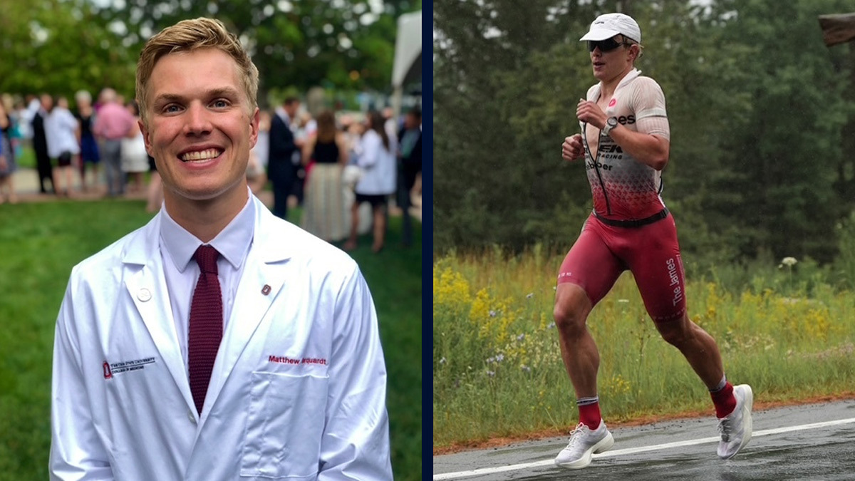 Image Of Pro Triathlete And Ironman Matthew Marquardt