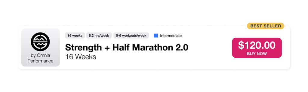 Omnia Strength Halfmarathon