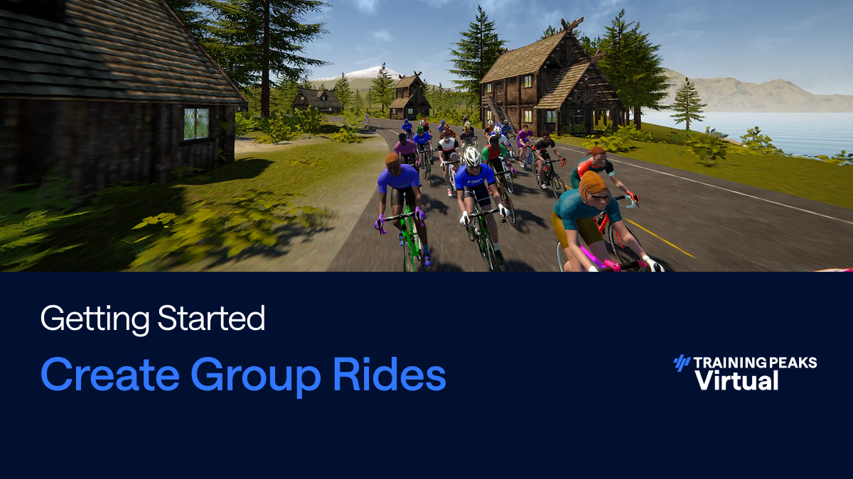 Create Group Ride Video