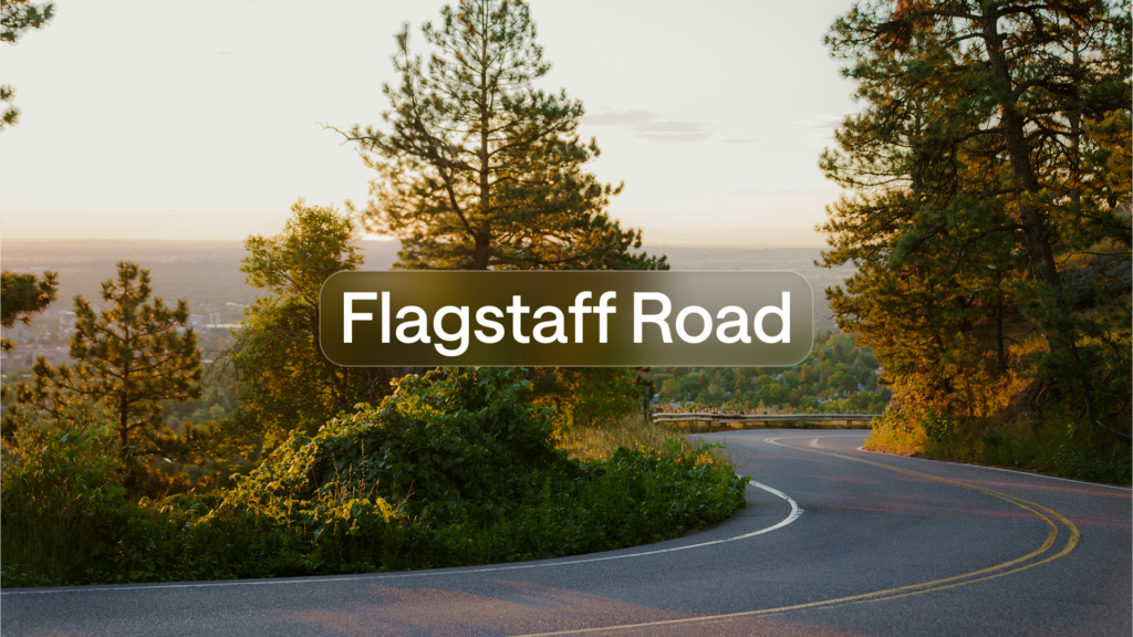 image of cycling route Flagstaff Road, which is now available to ride in TrainingPeaks Virtual