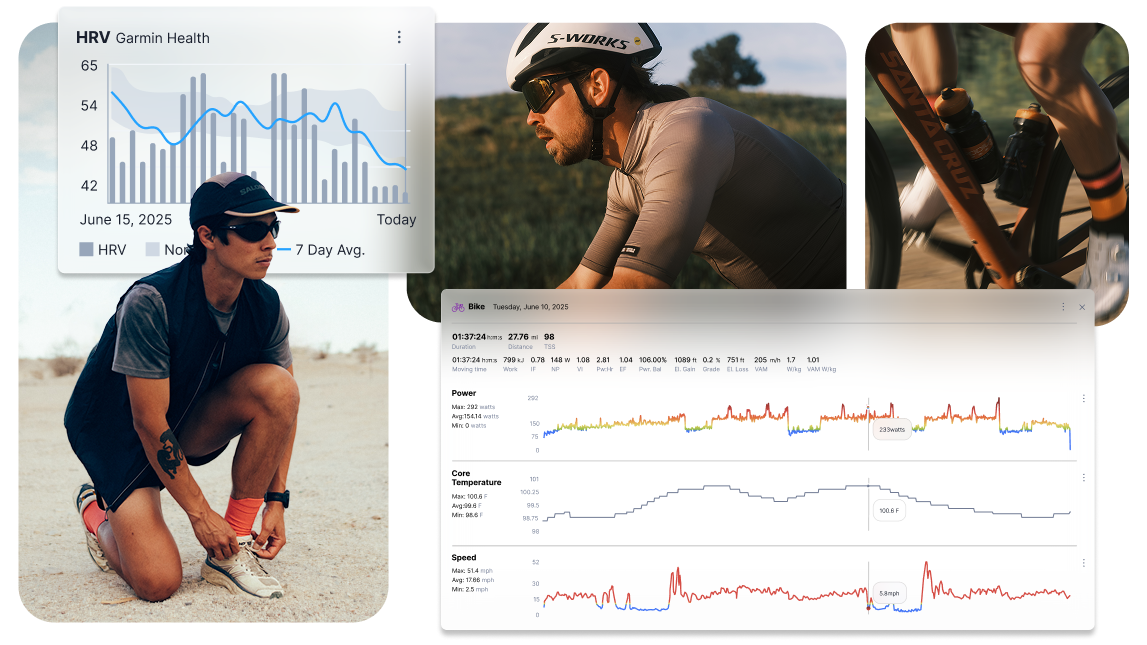 Metrics Athlete Feature Page